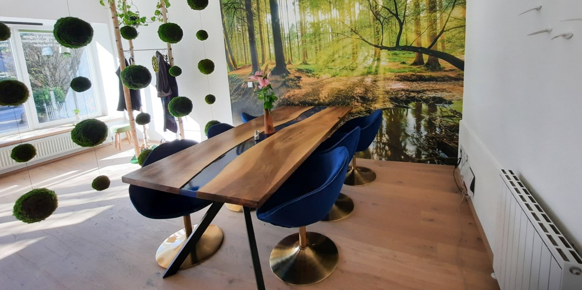Tisch Epoxidharz Holz