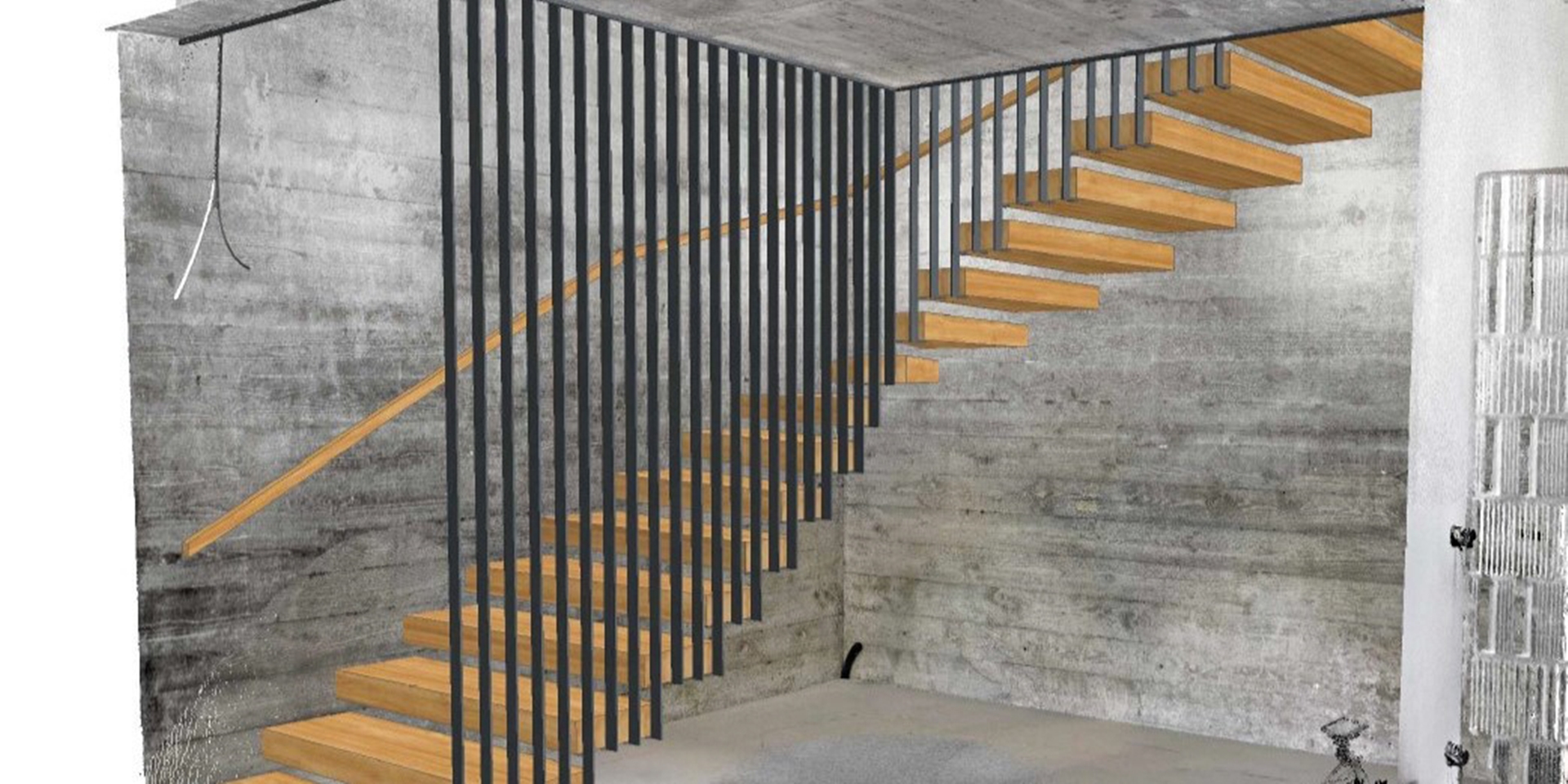 Plan Treppe Stiege