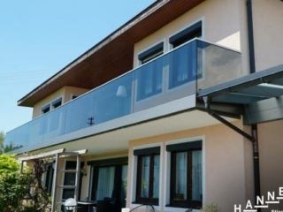 Glas Balkon Geländer
