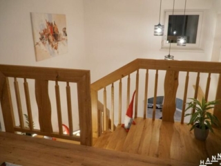 Geländer Waldkante Sprossen
