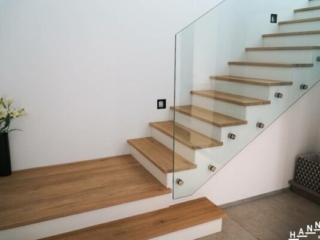 Geländer Glas Punkthalter