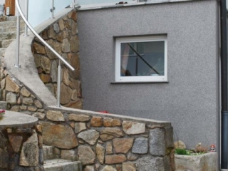 Außen Geländer Glas