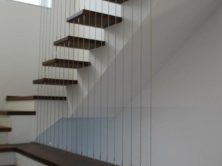 Treppe Seile Geländer
