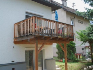 Holz Balkon Stiegenbau Hanner