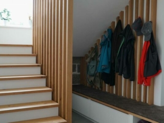 Geländer Riegel Holzstufen