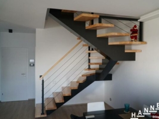 Treppe Holm Schwarz